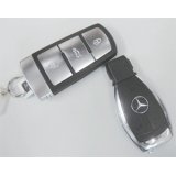 Chaves codificadas Mercedes no Aeroporto